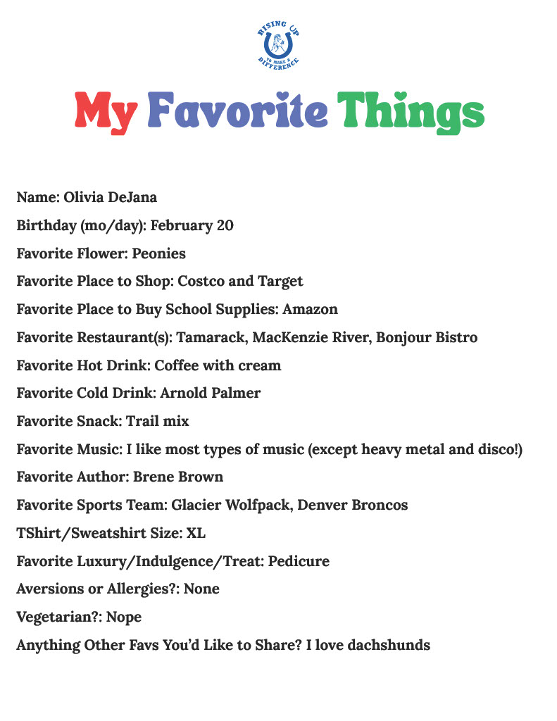 Image of DeJanas Fav Things